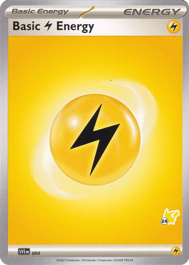 Basic Lightning Energy - Pikachu 24 - Common (004)