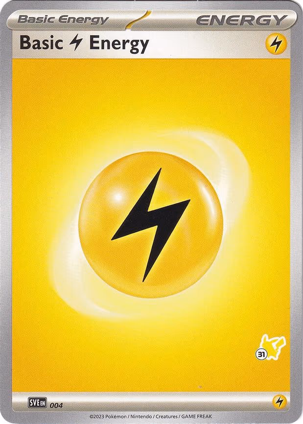 Basic Lightning Energy - Pikachu 31 - Common (004)