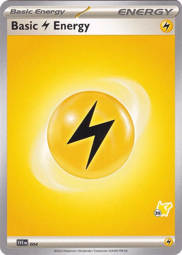 Basic Lightning Energy - Pikachu 39 - Common (004)