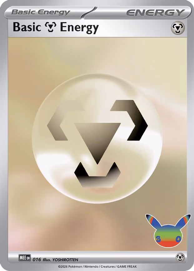 Basic Metal Energy - 016 (30th Celebration) - Futuristic Rare (016)