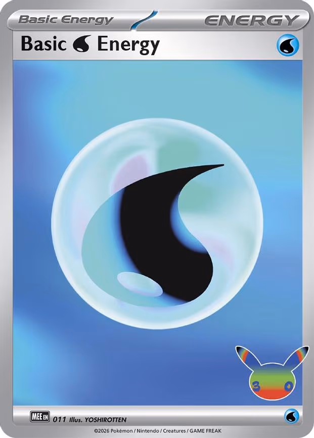 Basic Water Energy - 011 (30th Celebration) - Futuristic Rare (011)