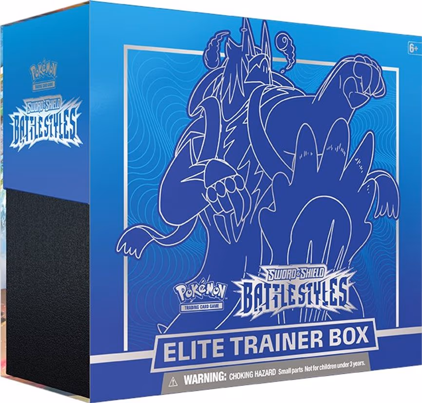 Battle Styles Elite Trainer Box [Rapid Strike Urshifu] (Blue)