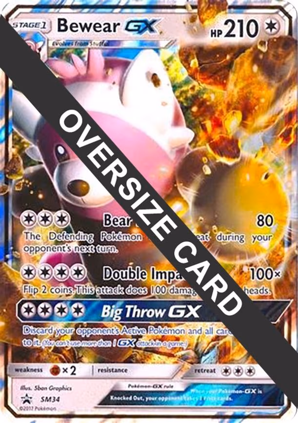 Bewear GX - SM34 (Black Star Promos)