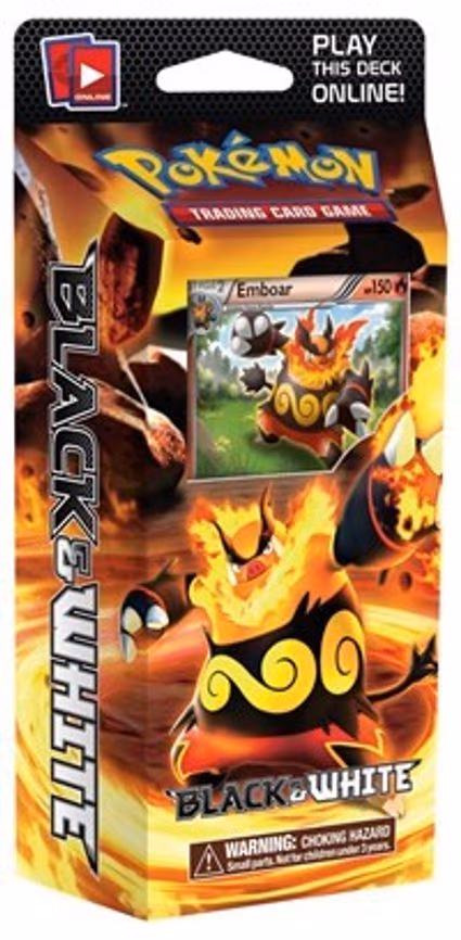 Black & White Theme Deck - "Red Frenzy" [Emboar]