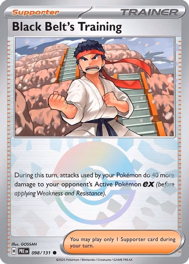 Black Belt's Training - 098/131 (Poke Ball Pattern)