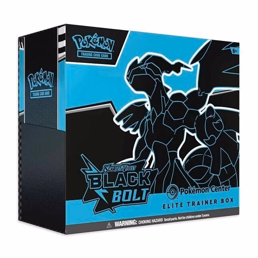 Black Bolt Pokemon Center Elite Trainer Box (Exclusive)