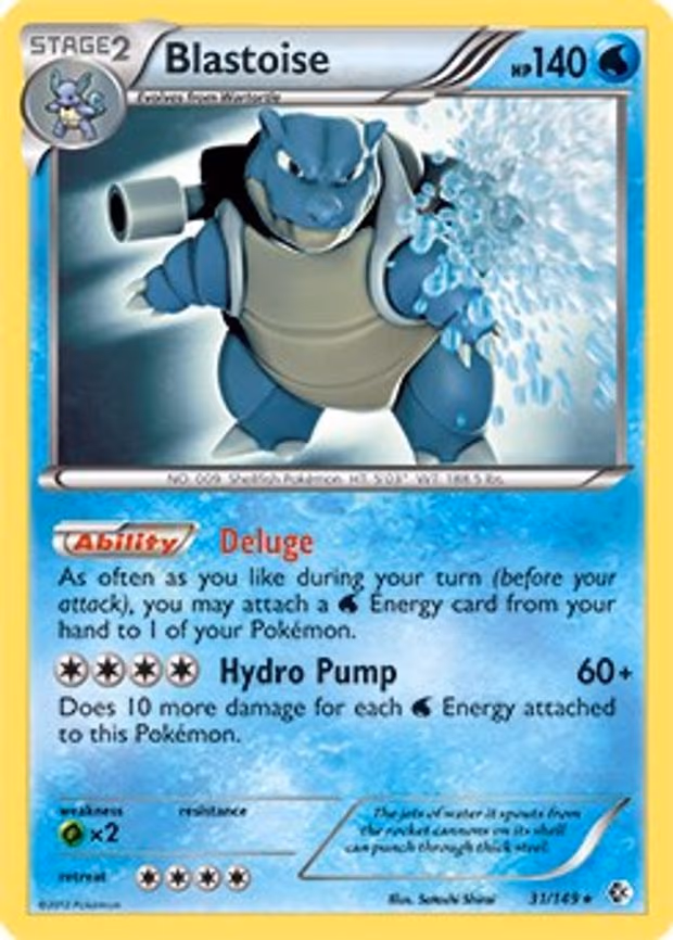 Blastoise - 31/149 (Non-Holo) - Rare (031/149)