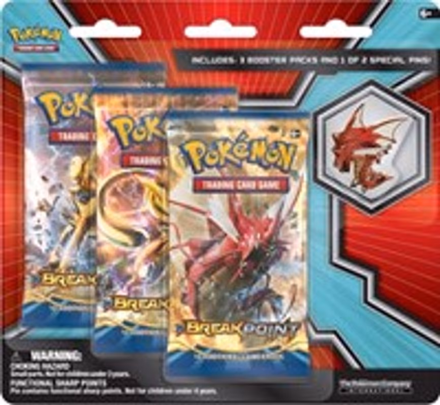 BREAKpoint Collector Pin 3 Pack Blister [Shiny Mega Gyarados]