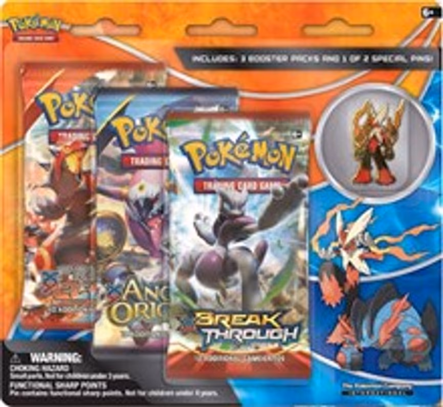 BREAKthrough Collector Pin 3 Pack Blister [Mega Blaziken]
