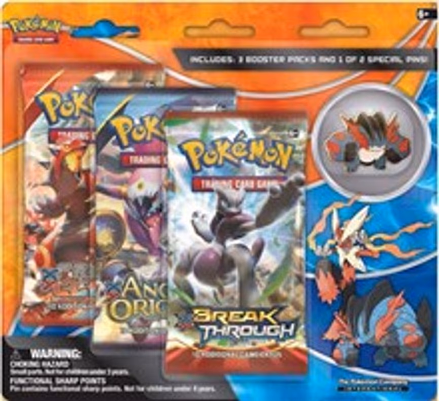 BREAKthrough Collector Pin 3 Pack Blister [Mega Swampert]