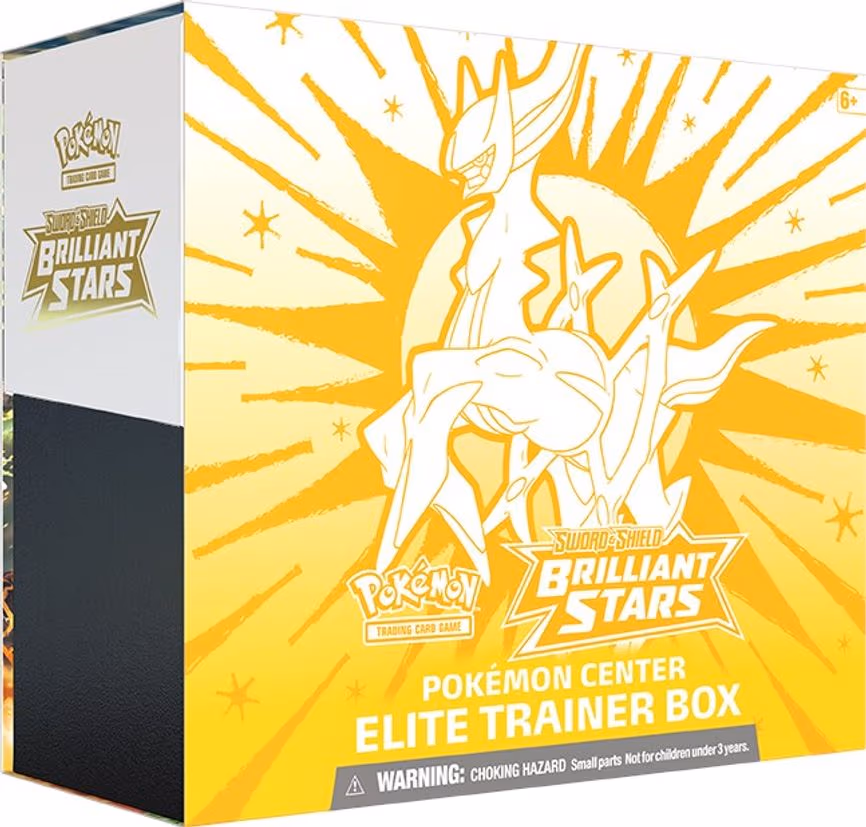 Brilliant Stars Pokemon Center Elite Trainer Box (Exclusive)
