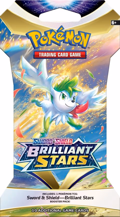 Brilliant Stars Sleeved Booster Pack