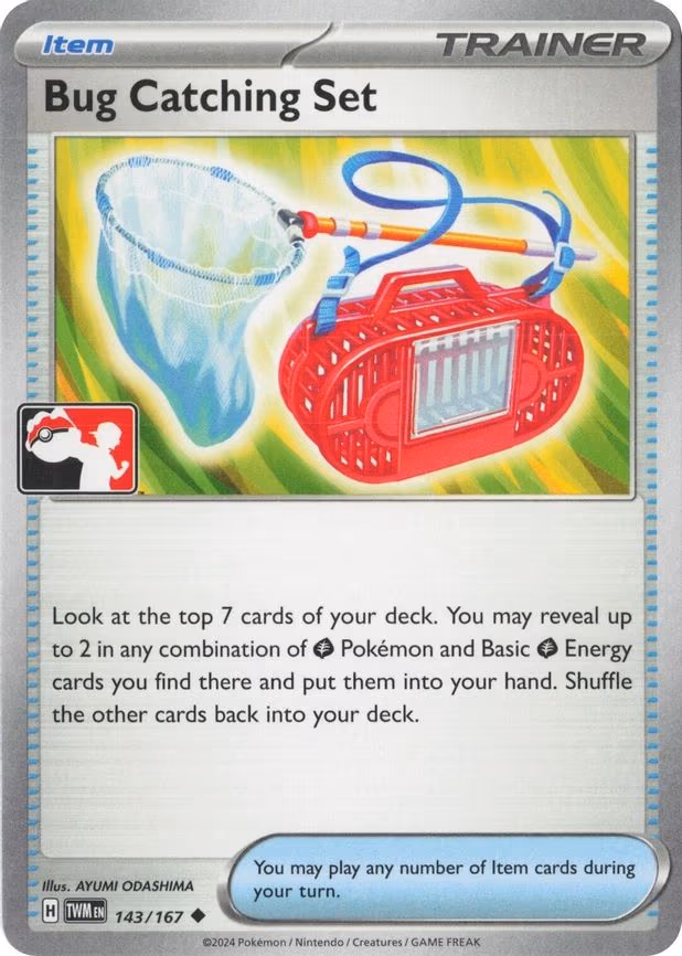 Bug Catching Set - 143/167 (Left Stamp) - Uncommon (143/167)