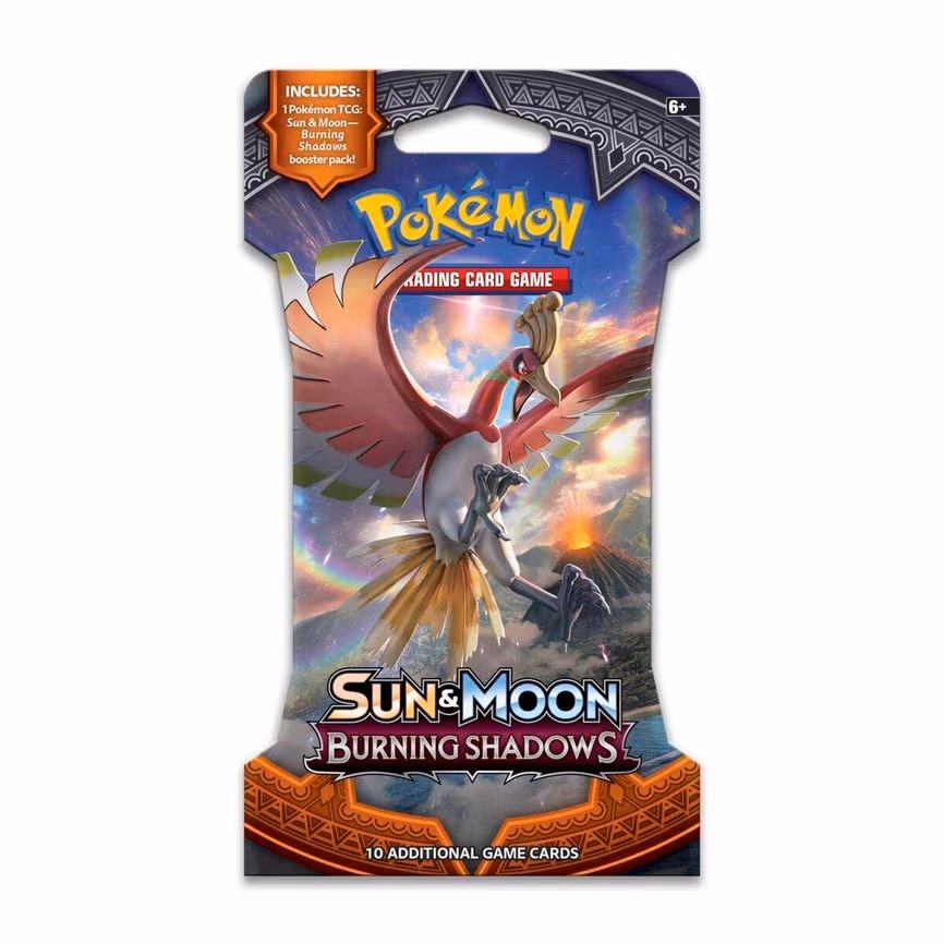 Burning Shadows Sleeved Booster Pack