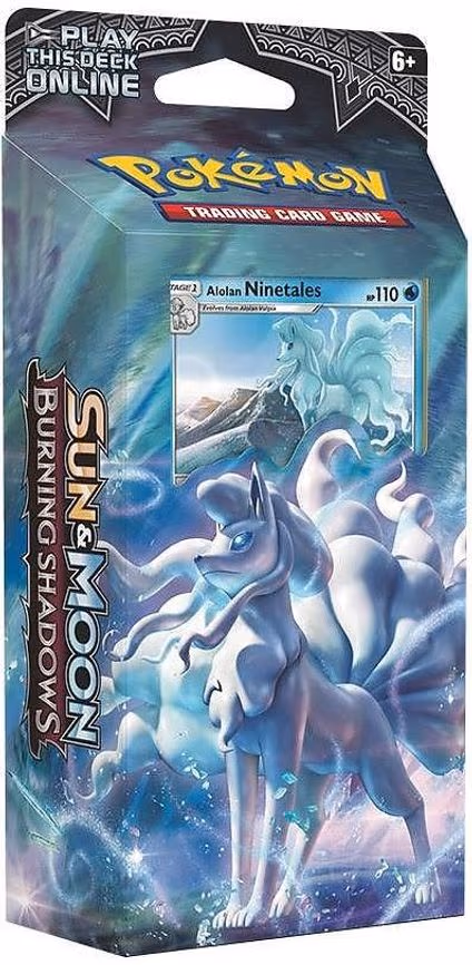 Burning Shadows Theme Deck - "Luminous Frost" [Alolan Ninetales]