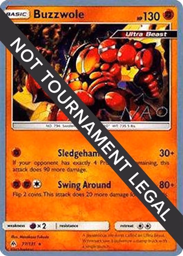Buzzwole - 2018 (Naohito Inoue) - Rare (77/131)