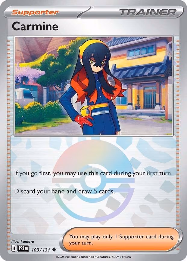 Carmine (Poke Ball Pattern) - Uncommon (103/131)
