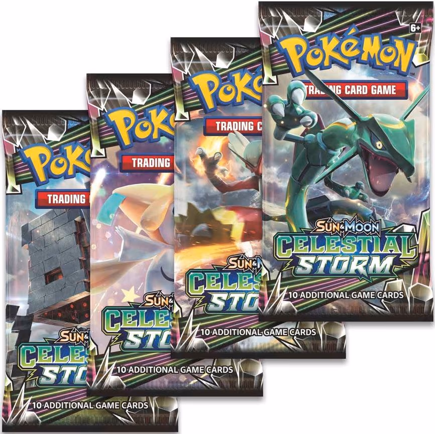 Celestial Storm Booster Pack Art Bundle [Set of 4]