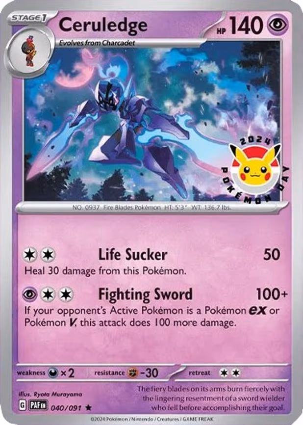 Ceruledge - 040/091 (Pokemon Day 2024) - Promo (040/091)