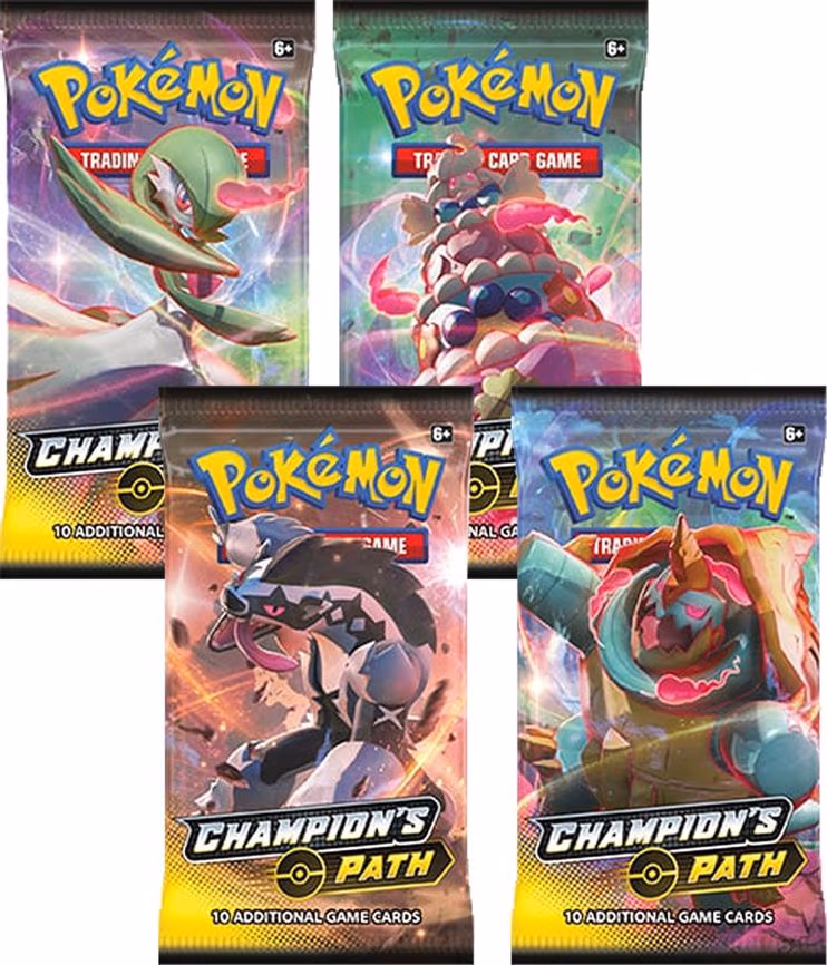 Champion's Path Booster Pack Art Bundle [Set of 4]