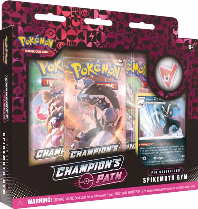 Champion's Path Pin Collection [Spikemuth Gym]