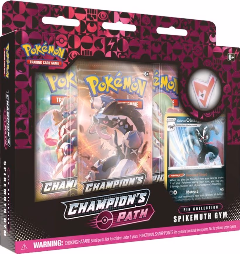 Champion's Path Pin Collection [Spikemuth Gym]