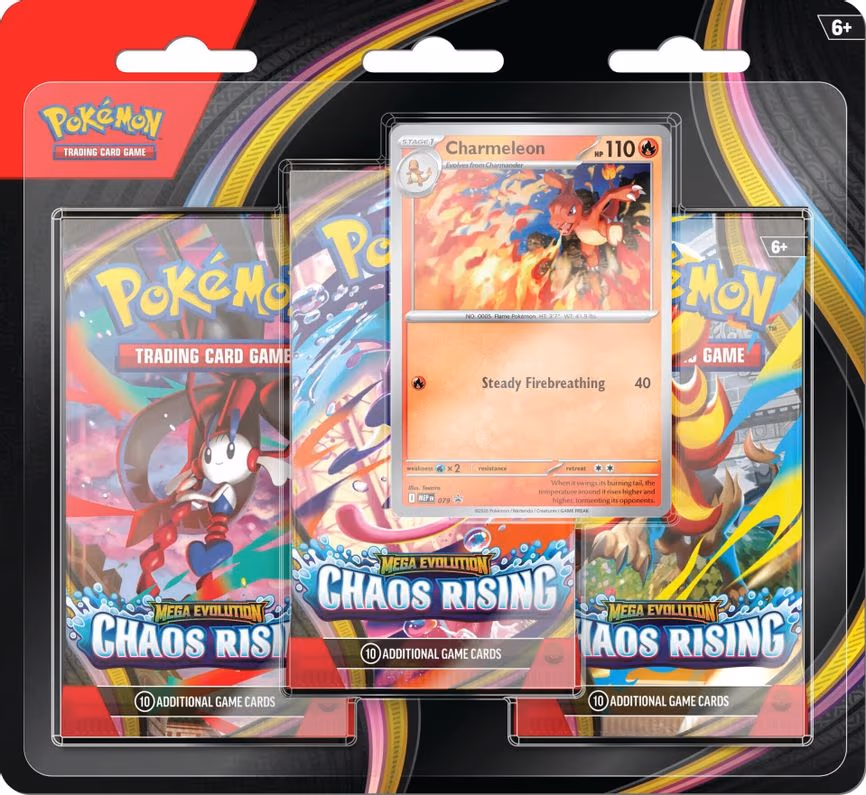 Chaos Rising 3-Pack Blister [Charmeleon]