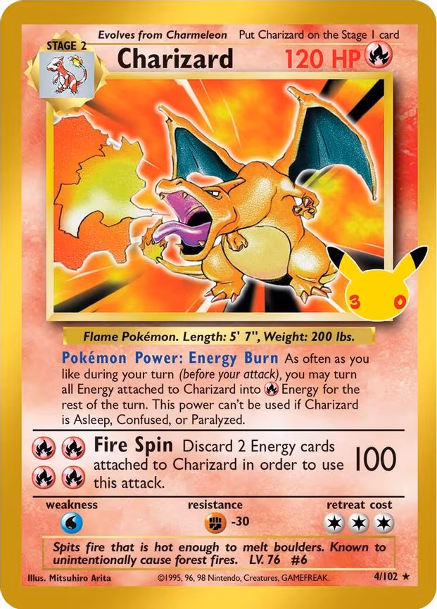 Charizard - Classic Collection (4/102)