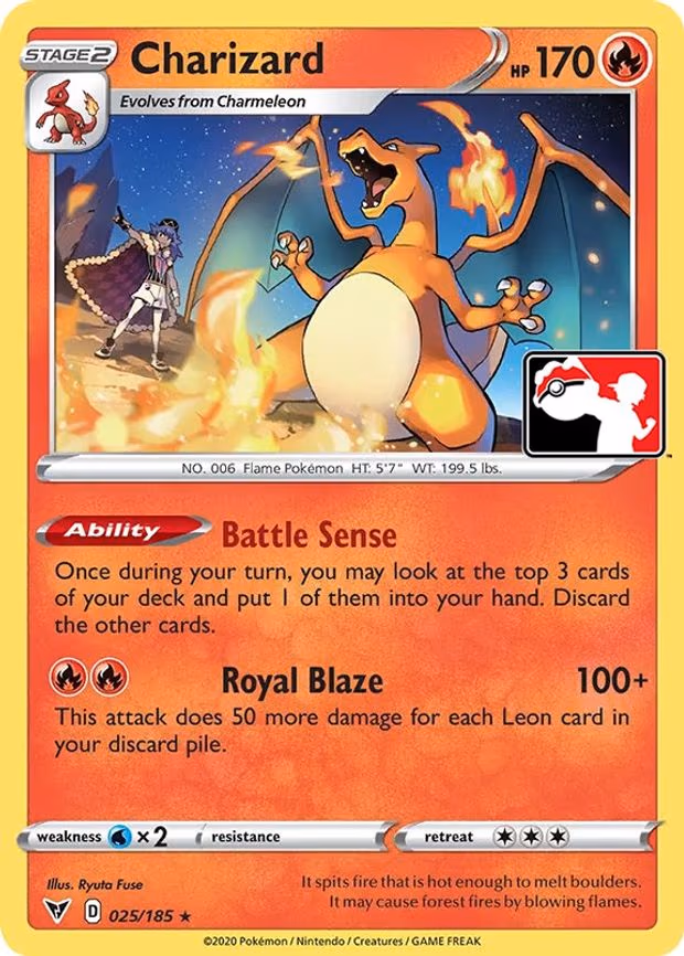 Charizard - Rare (025/185)