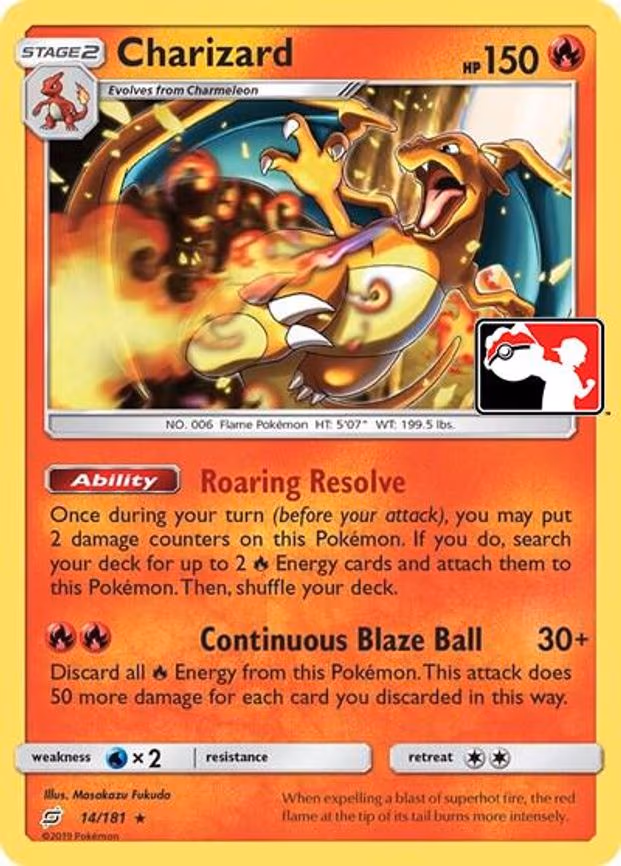 Charizard (Library Exclusive) - Rare (14/181)