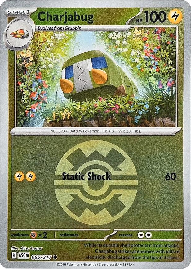 Charjabug (Quick Ball) - Common (065/217)