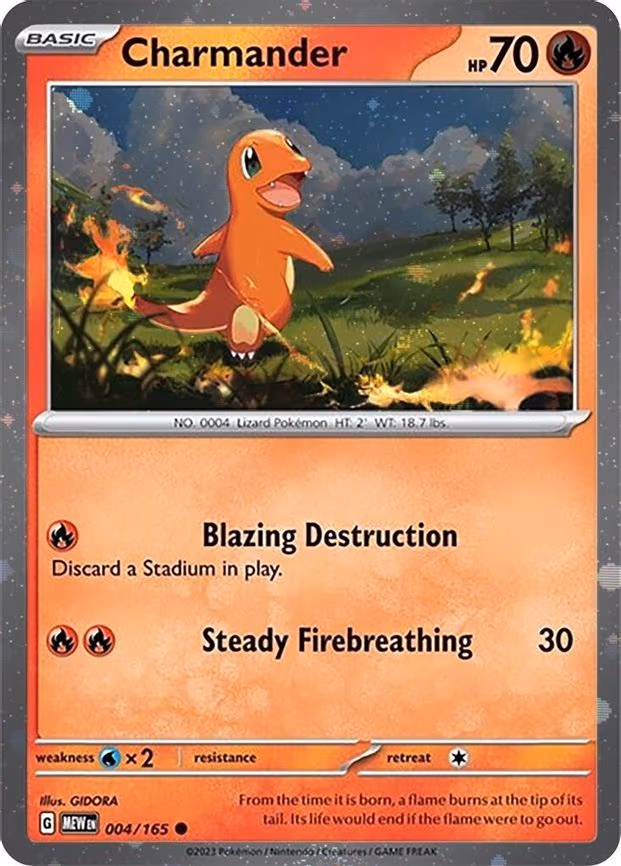 Charmander - Promo (004/165)