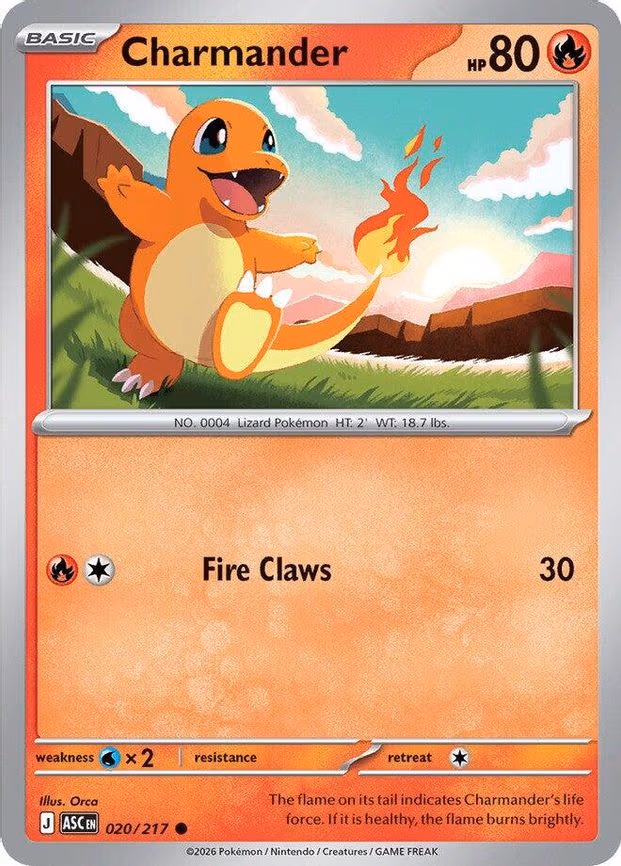 Charmander - Common (020/217)
