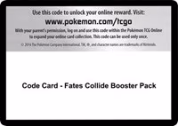Code Card - Fates Collide Booster Pack
