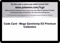 Code Card - Mega Garchomp EX Premium Collection - Code Card