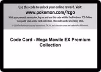 Code Card - Mega Mawile EX Premium Collection - Code Card