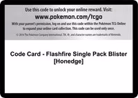 Code Card - Flashfire Single Pack Blister [Honedge]