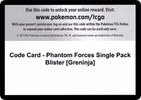 Code Card - Phantom Forces Single Pack Blister [Greninja]