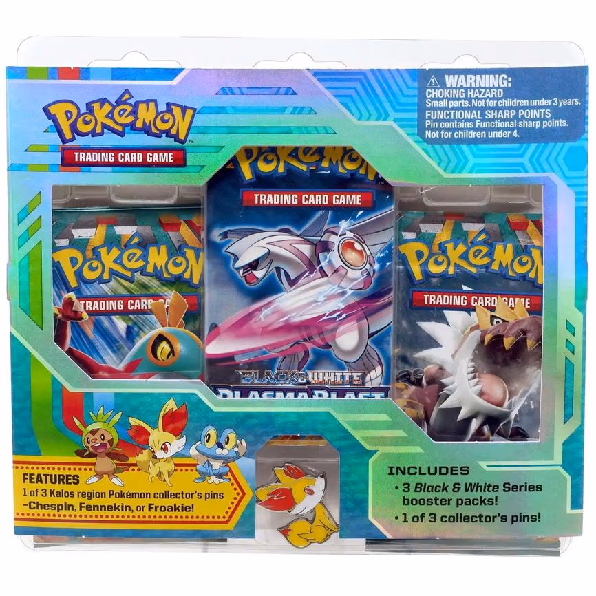 Collector's Pin Three Pack Blisters (Fennekin)