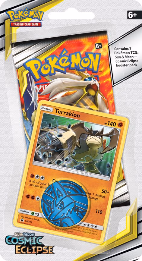 Cosmic Eclipse Single Pack Blister [Terrakion]