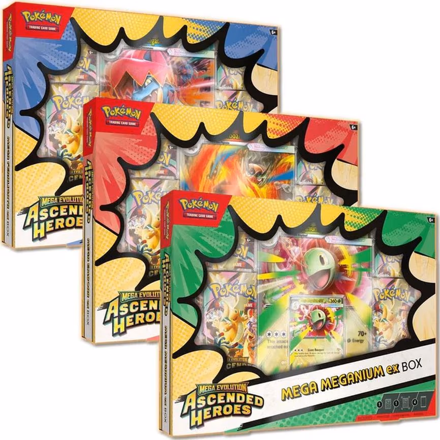 Costco Ascended Heroes Mega ex Box Bundle