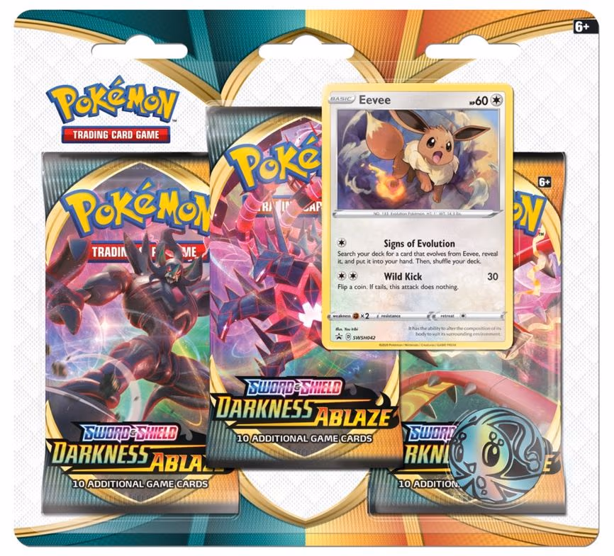 Darkness Ablaze 3 Pack Blister [Eevee]