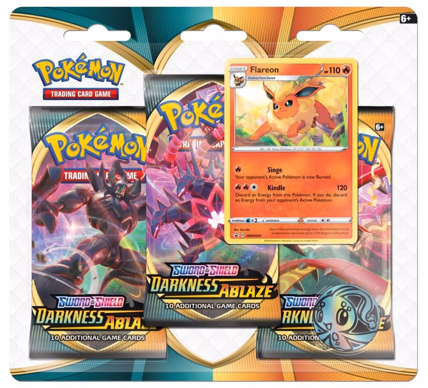 Darkness Ablaze 3 Pack Blister [Flareon]