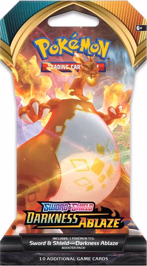 Darkness Ablaze Sleeved Booster Pack