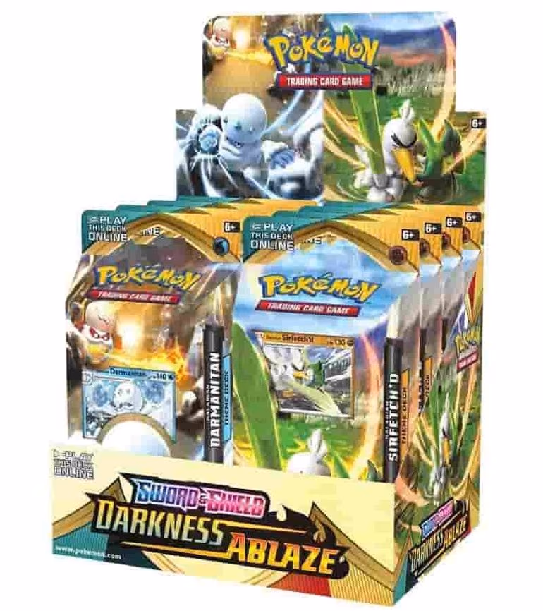 Darkness Ablaze Theme Deck Display