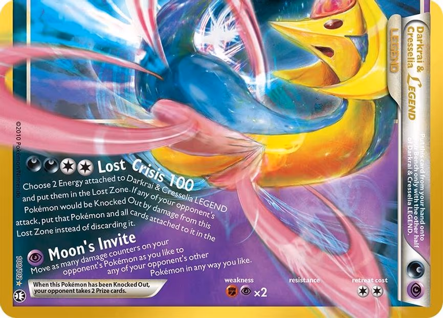 Darkrai & Cresselia Legend (Bottom) - Classic Collection (100/102)