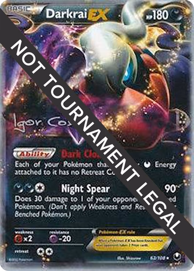 Darkrai EX - 2012 (Igor Costa) - Ultra Rare (63/108)