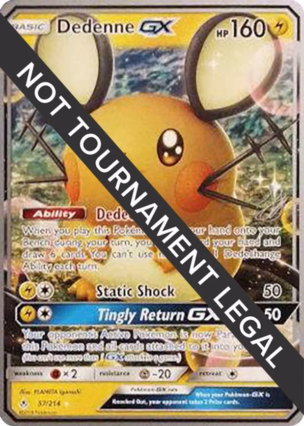 Dedenne GX - 2019 (Henry Brand) - Ultra Rare (57/214)