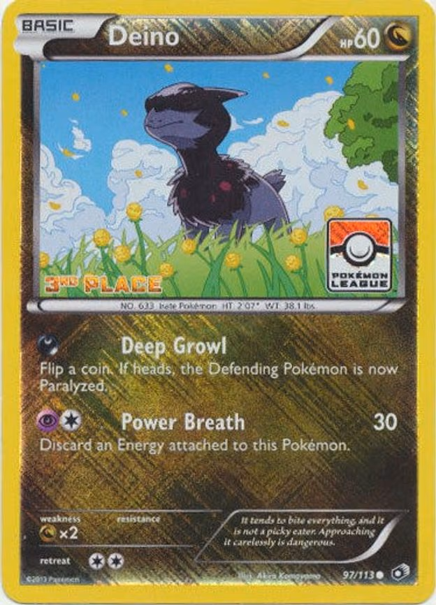 Deino - 97/113 (Pokemon League)