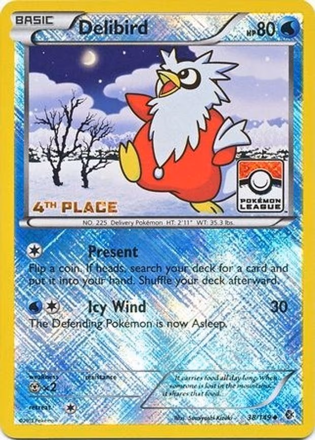 Delibird - 38/149 (Pokemon League)